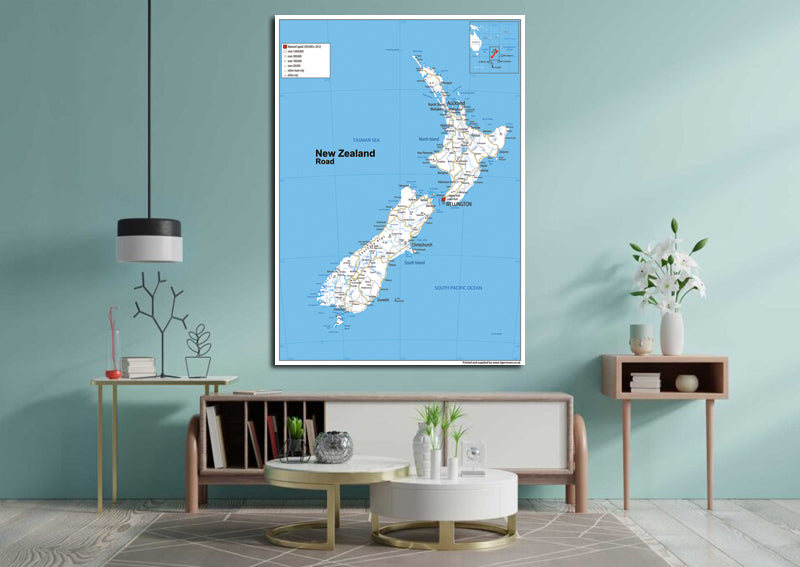 New Zealand Road Map