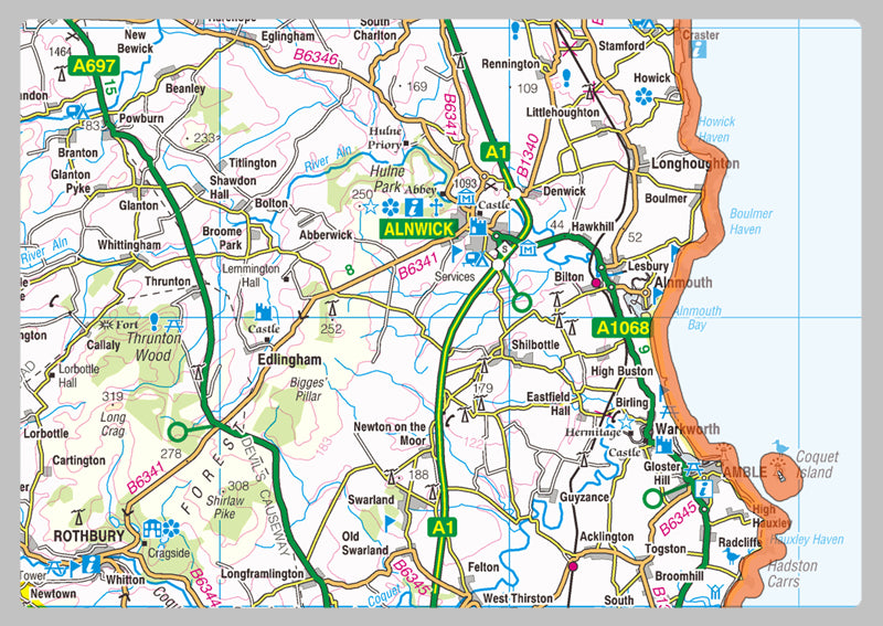 Northumberland County Map