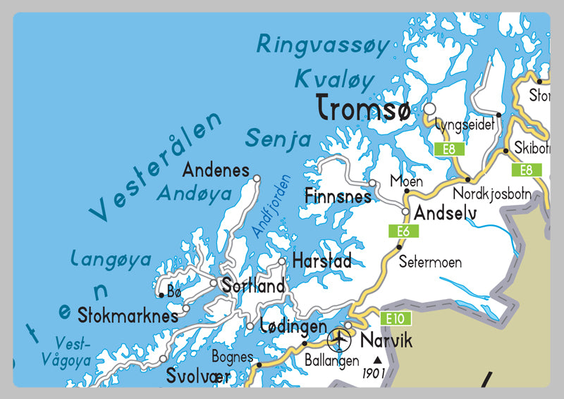 Norway Road Map