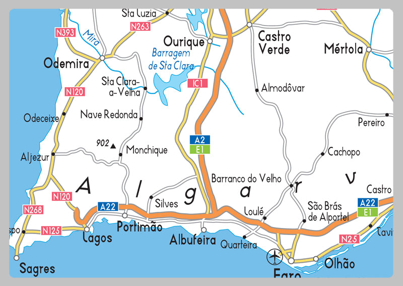 Portugal Road Map