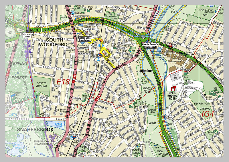 Redbridge London Borough Map