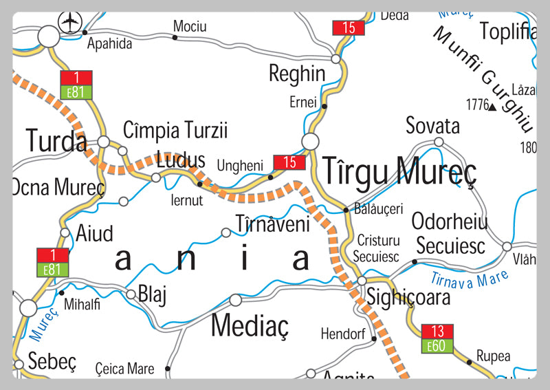 Romania Road Map