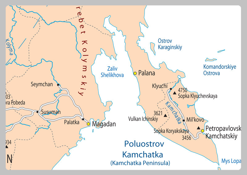 Russia Political Map