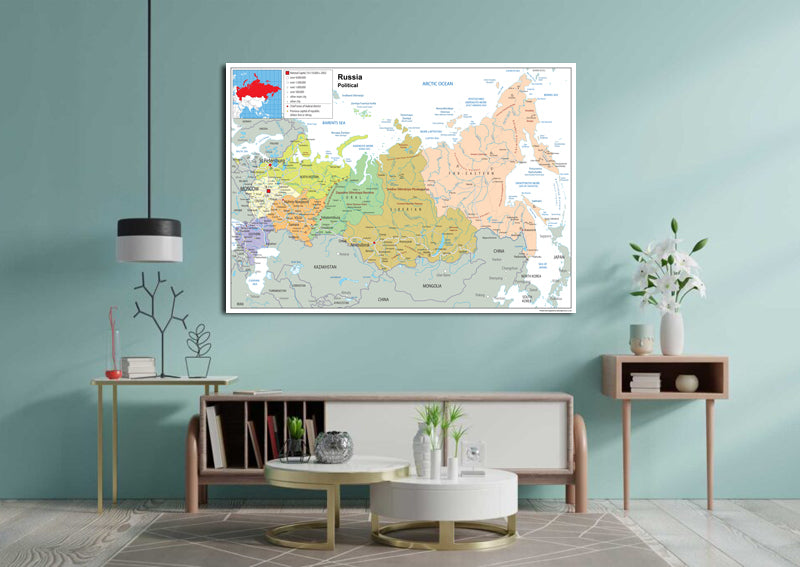 Russia Political Map