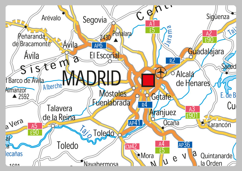 Spain Road Map