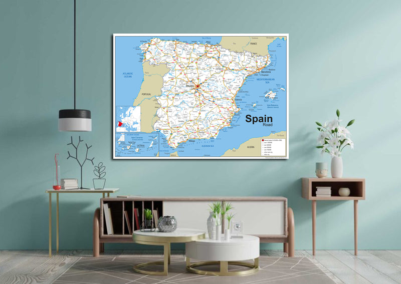 Spain Road Map