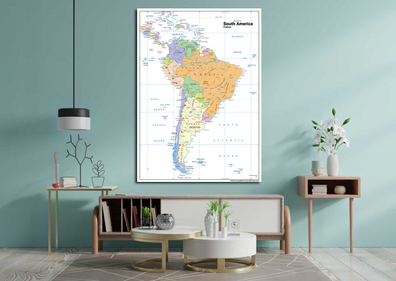 South America Political Map