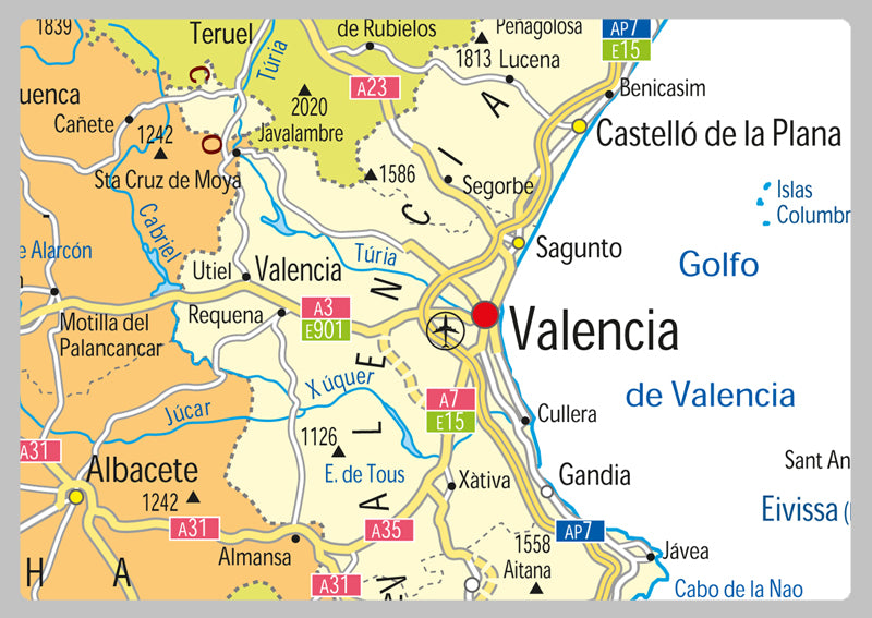 Spain Political Map