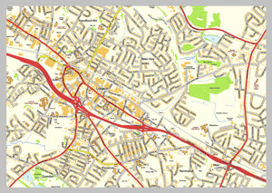 Stoke on Trent Street Map– I Love Maps