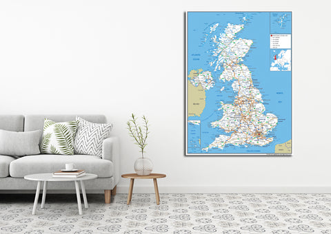 United Kingdom Road Map | I Love Maps