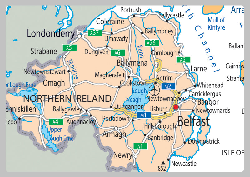 United Kingdom Political Map