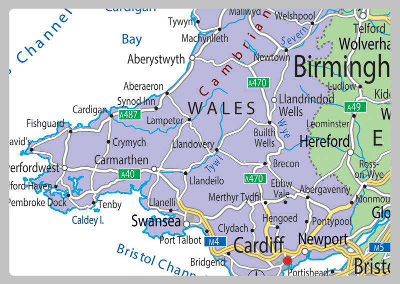 United Kingdom Political Map