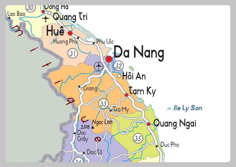 Vietnam Political Map