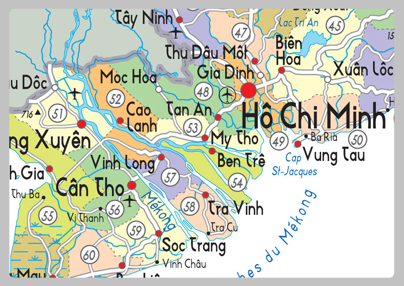 Vietnam Political Map