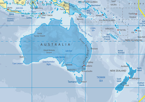 World Political / Physical Map | GeoAtlas | I Love Maps