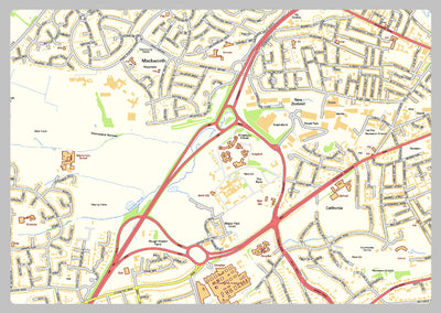 Derby Street Map– I Love Maps