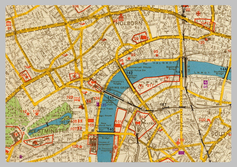 1941 German North West London Military Map– I Love Maps