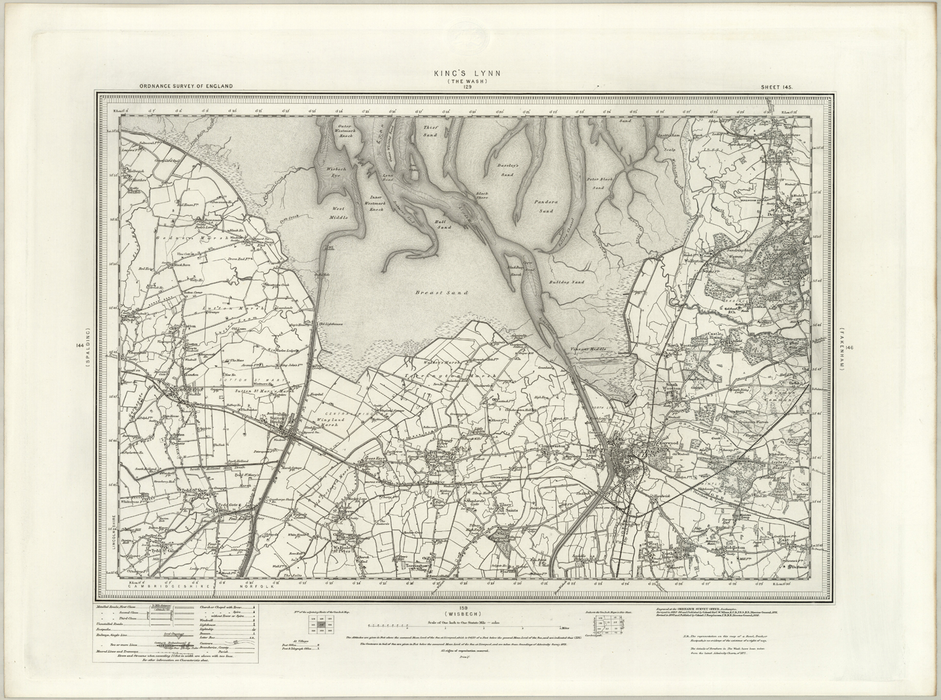 1890 Collection - King's Lynn Ordnance Survey Map