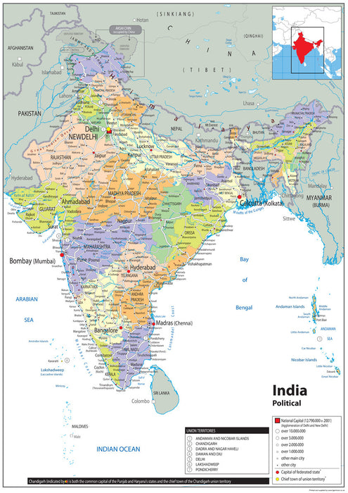 India Political Map