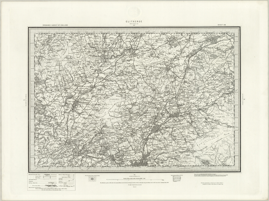 1890 Collection - Cockermouth (Carlisle) Ordnance Survey Map