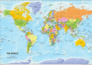 Detailed World Political Map– I Love Maps