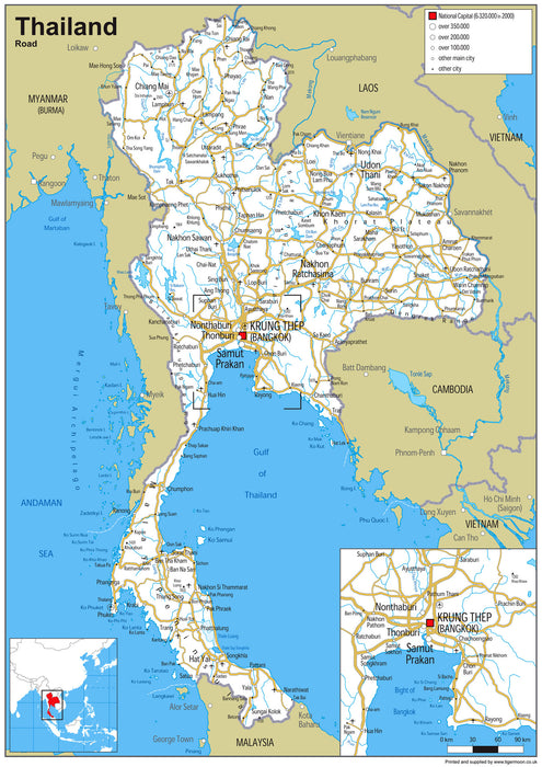 Thailand Road Map