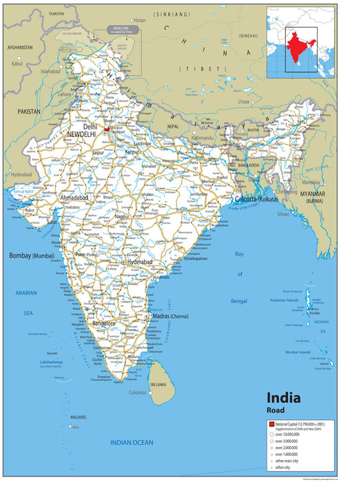 India Road Map