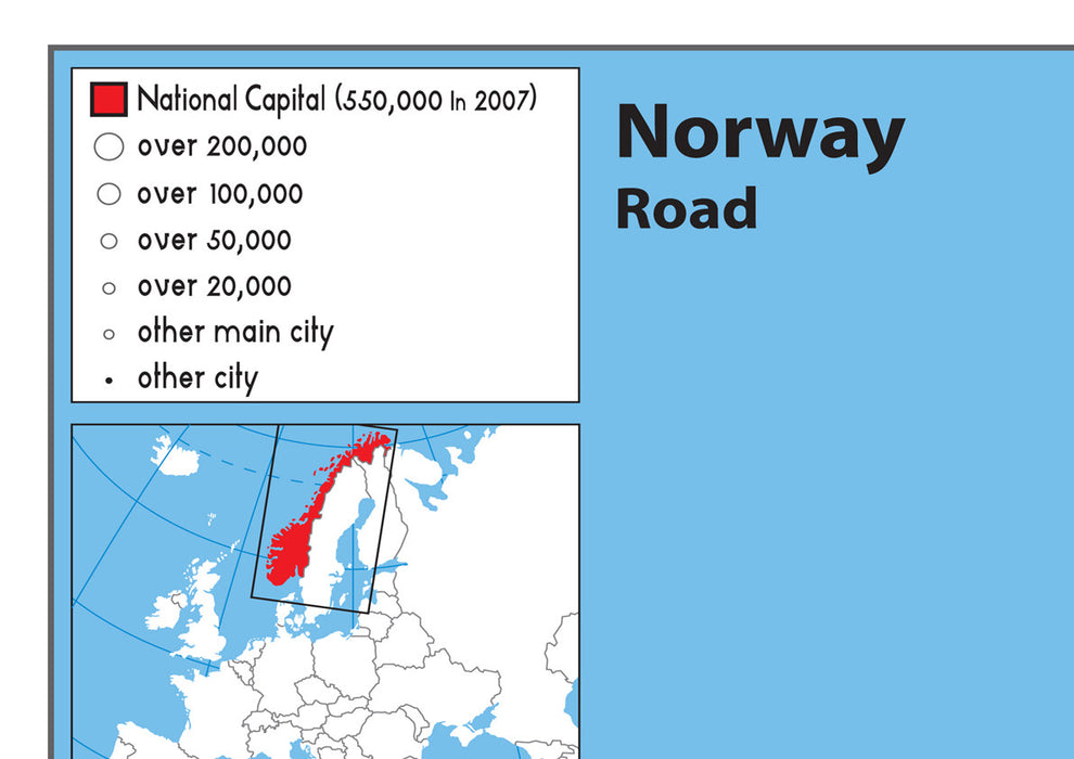Norway Road Map