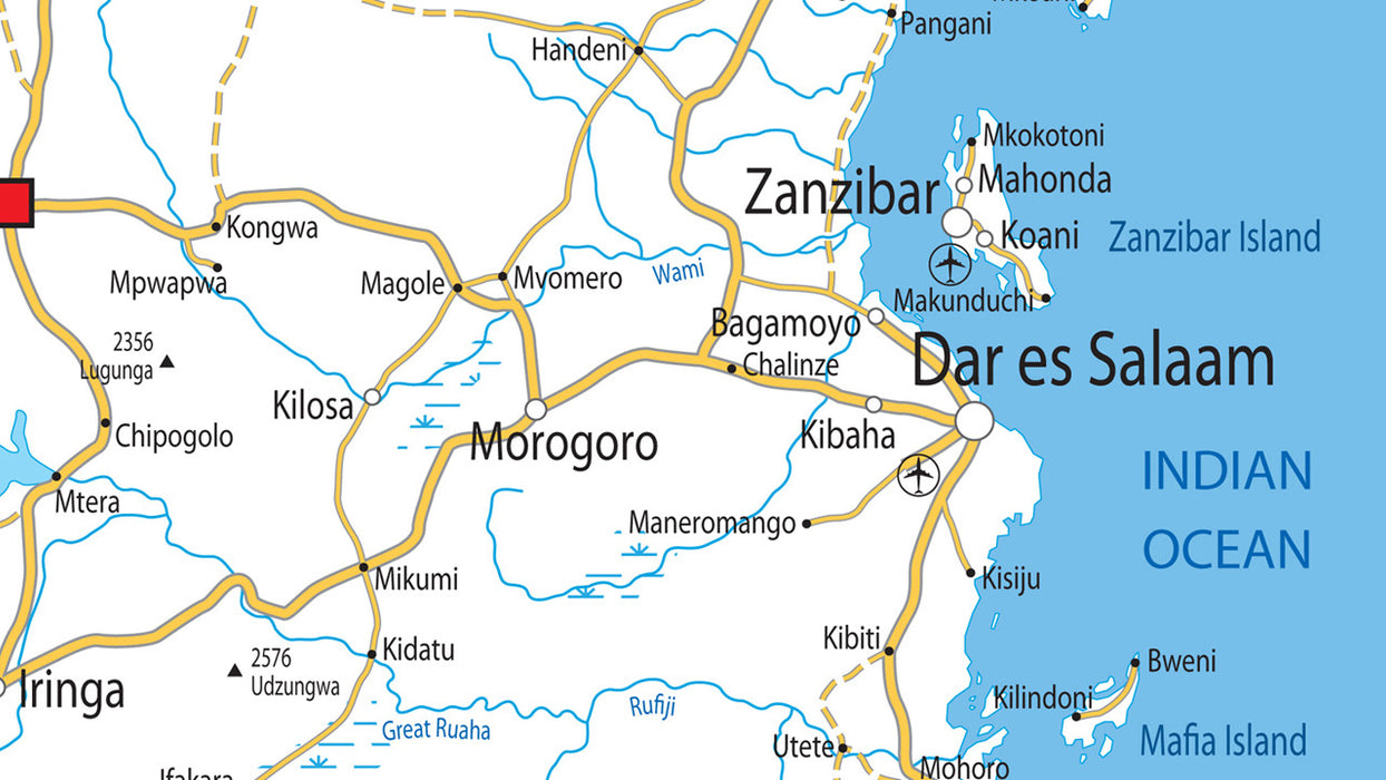 Tanzania Road Map