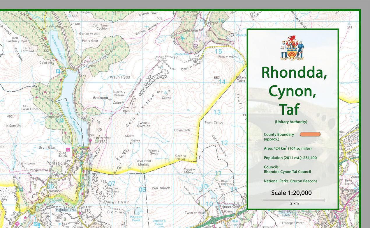 Rhondda Cynon Taf County Map I Love Maps   3 1bf79d86 0eb3 486f Ab4d 843e248f1a20 1271x784 