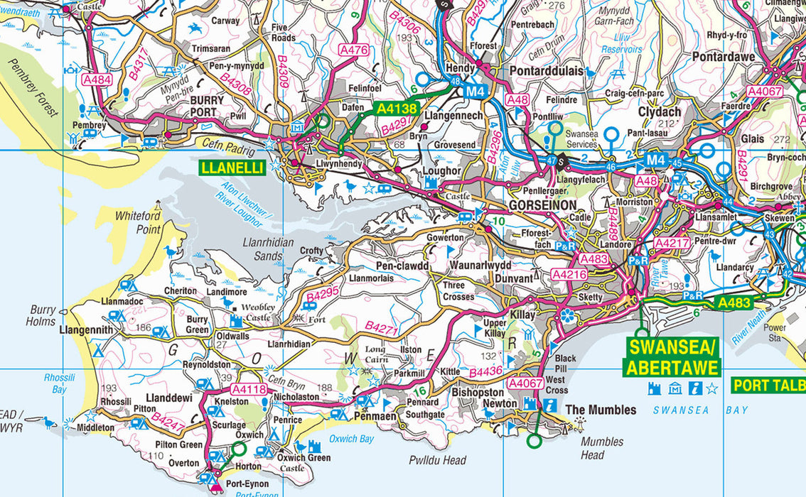 The South West Map