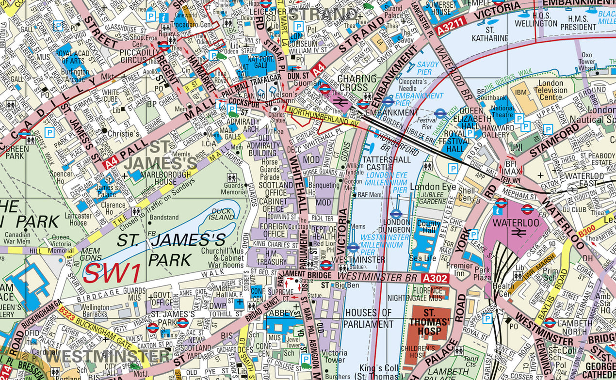 Giant London Street Map– I Love Maps