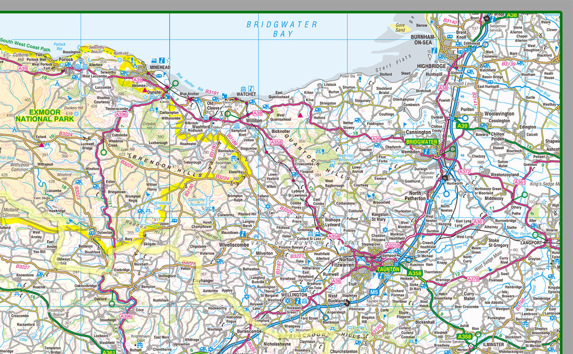 Devon County Map– I Love Maps