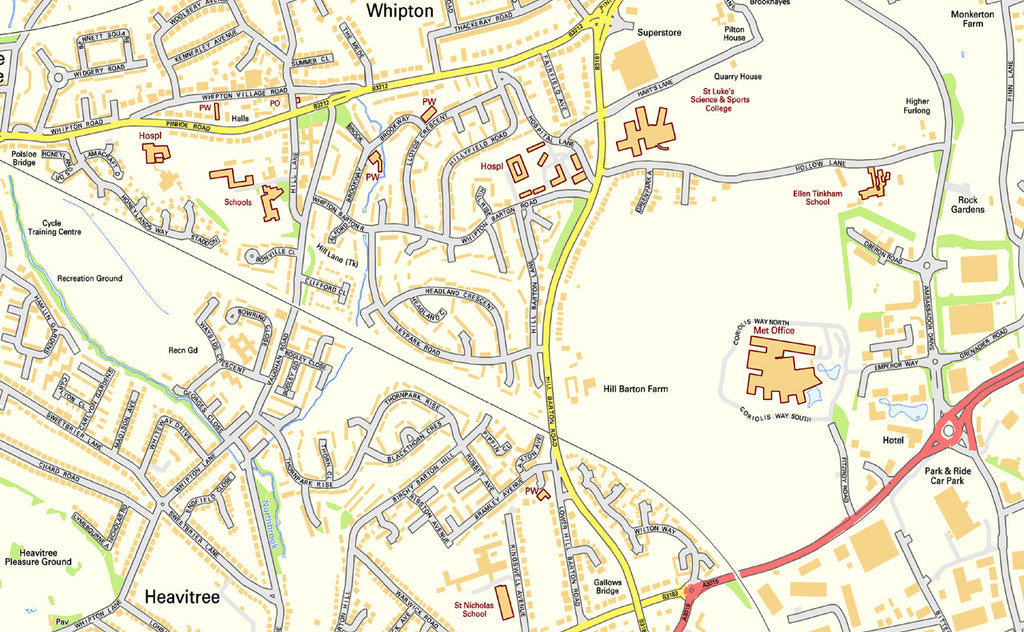 Exeter Street Map– I Love Maps