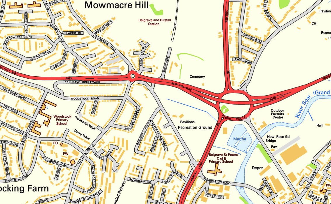 Leicester City Centre Street Map I Love Maps   4 Adbf3b16 0a2b 4dd6 Bd34 Ec1ad0f7876c 1135x700 