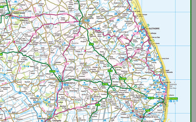 Lincolnshire County Map– I Love Maps
