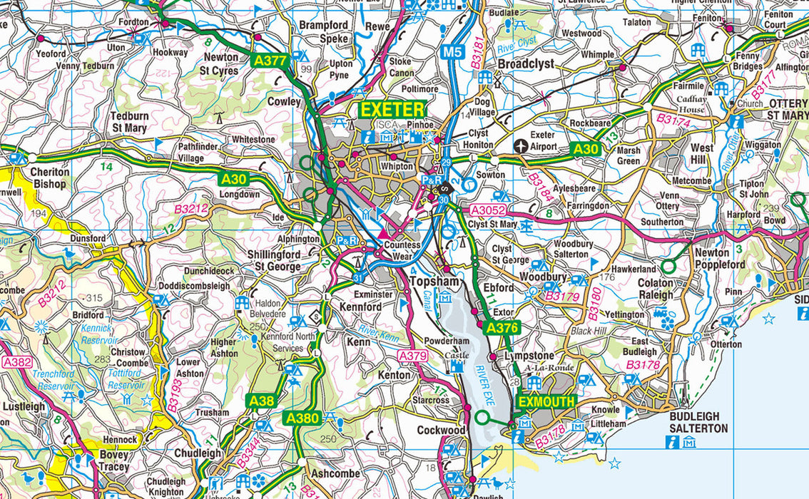 The South West Map