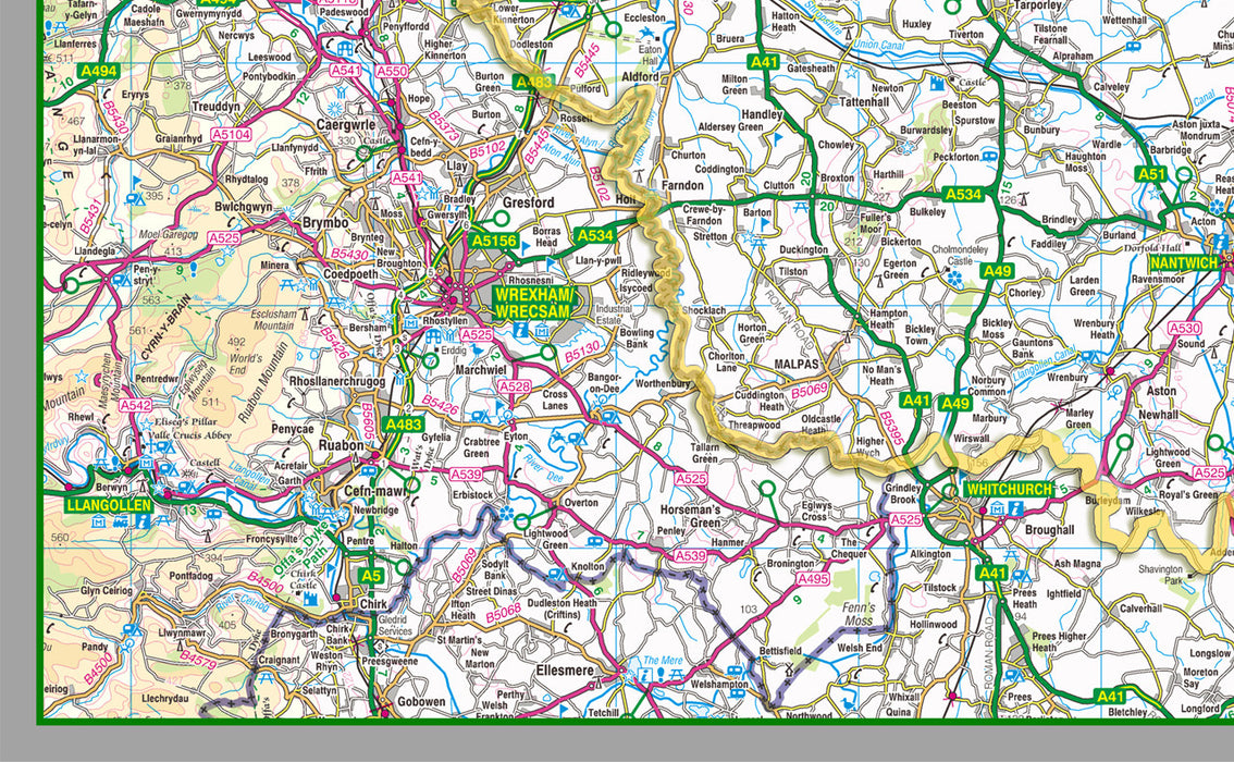 Cheshire County Map– I Love Maps