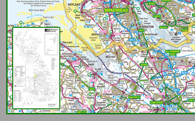 Merseyside County Map– I Love Maps