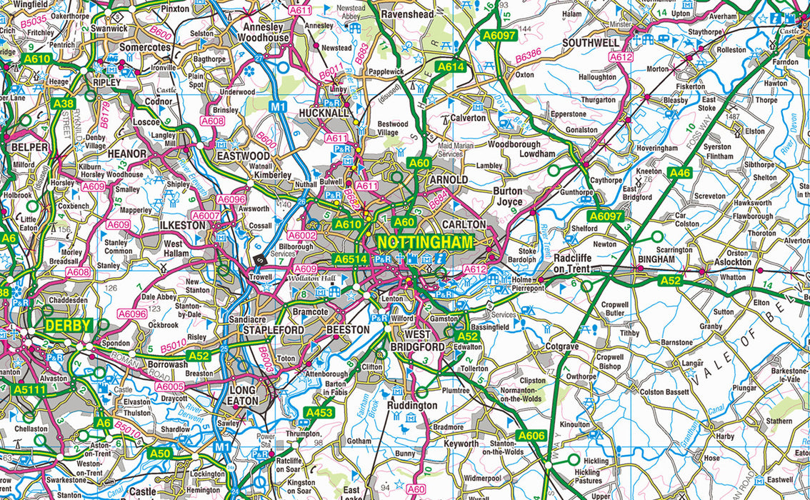 The Midlands Map