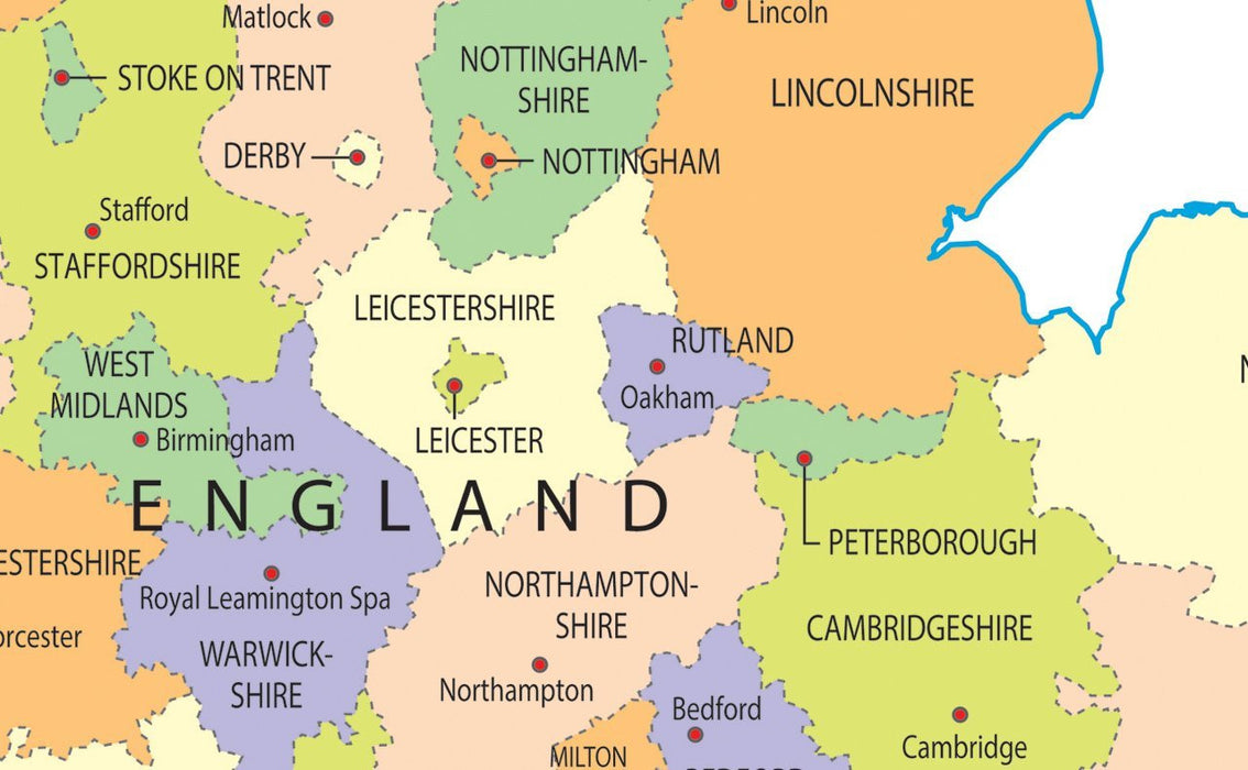 United Kingdom Admin Map