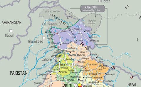 India Political Map | I Love Maps