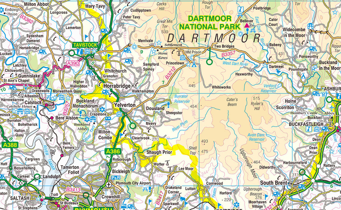 The South West Map