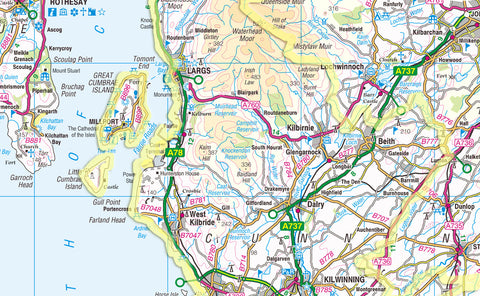 North Ayrshire County Map | I Love Maps