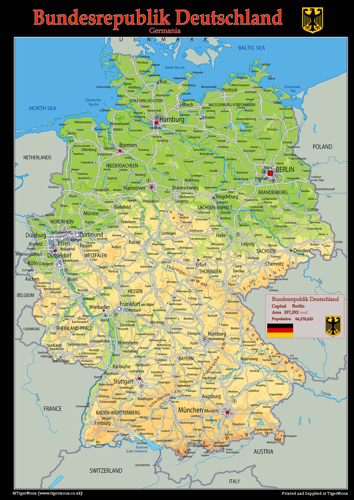 Bundesrepublik Deutschland– I Love Maps