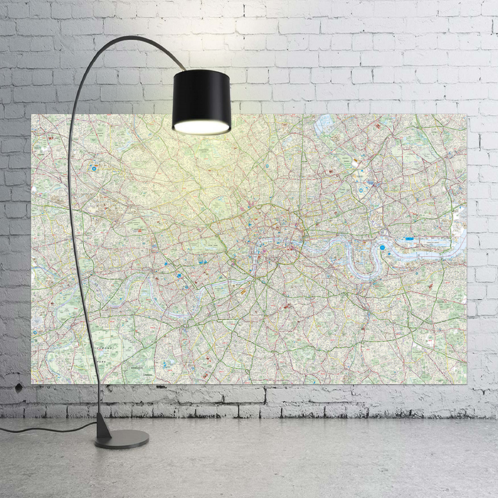 Giant London Street Map