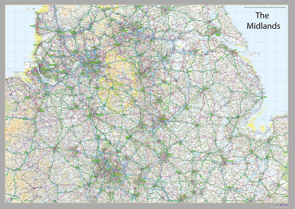 The Midlands Map