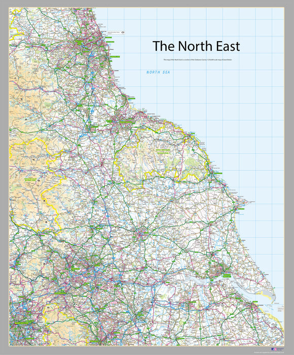 The North East Map